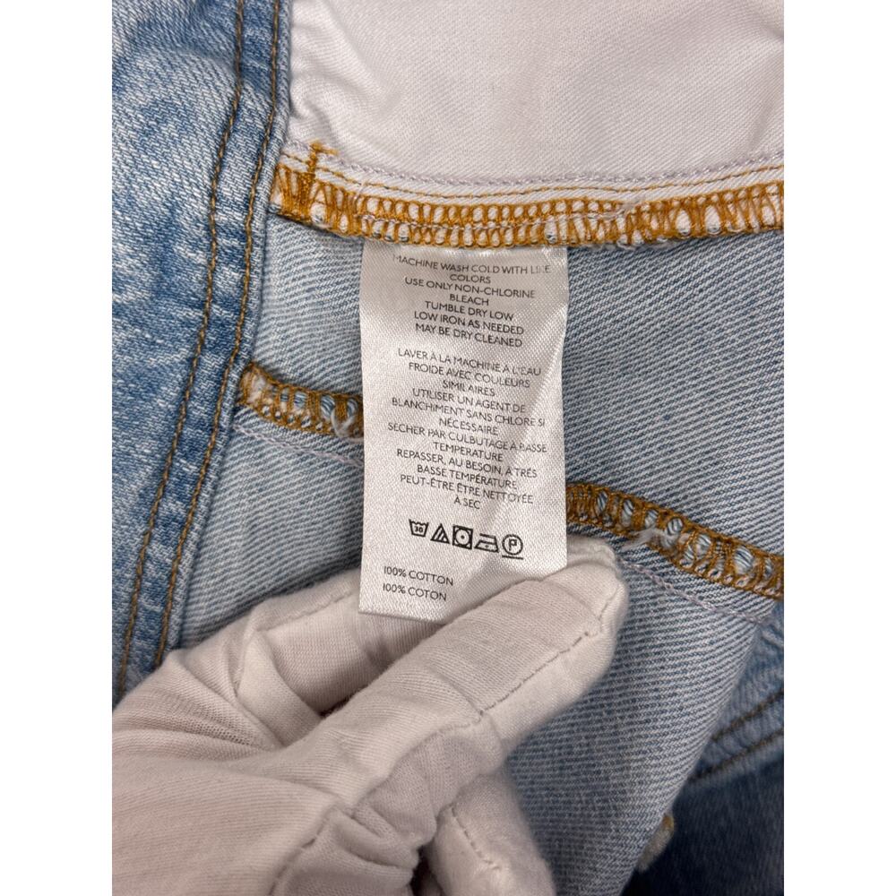 Anthropologie Light Wash Wide-Leg Flare Jeans - Picture 8 of 8